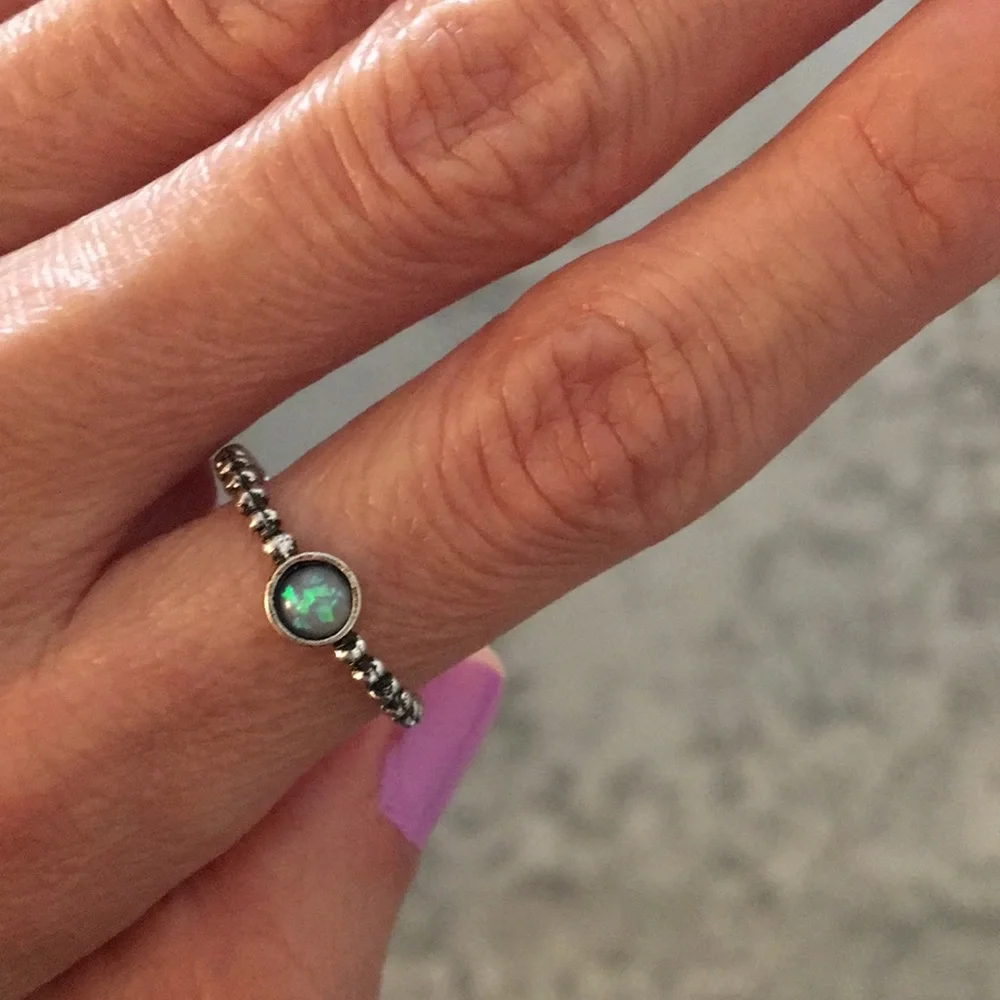 Opal Boho Ring